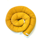 Bettschlange Musselin Senf Gelb Blausberg Baby