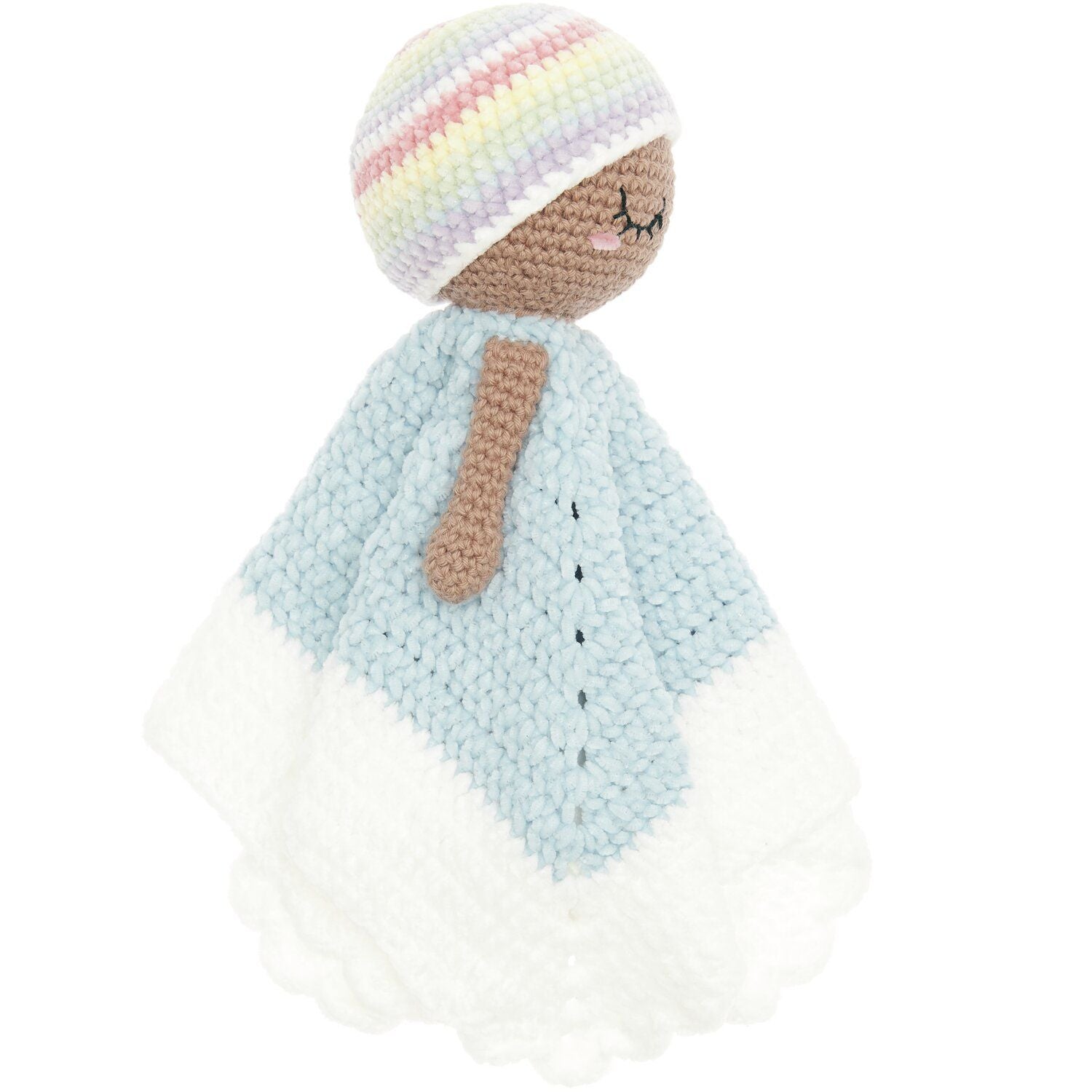 Häkelset Ricorumi Baby Blankies Pastel Rainbow Rico