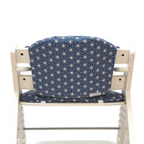 Sitzkissen Set ABWASCHBAR für Haucke Alpha Happy Star Blueberry Blau Blausberg Baby