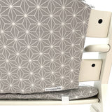 Sitzkissen Set für Hauck Alpha Happy Star Grau Blausberg Baby