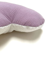 Schmusewolke Wolken-Kissen - Musselin Lila Flieder Blausberg Baby