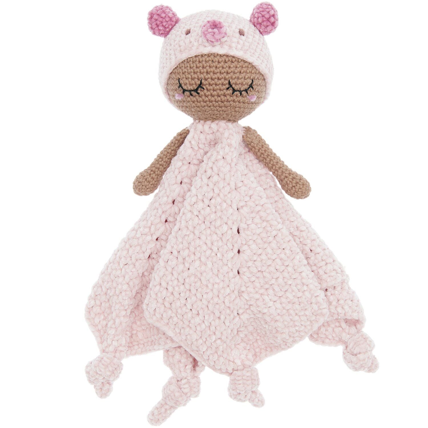 Ricorumi Häkelset Baby Blankies Rosa Schweinchen Rico