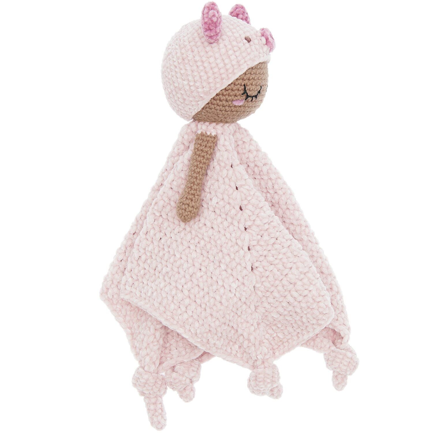 Ricorumi Häkelset Baby Blankies Rosa Schweinchen Rico