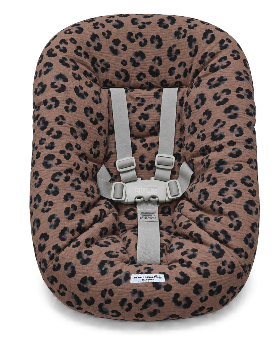 Stokke Tripp Trapp Newborn Set Bezug aus Musselin - Beige Weiss Sterne (Kopie) Blausberg Baby