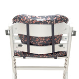 Timba Sitzkissen Set Taupe Rosa Blätter für Safety 1st Hochstuhl Blausberg Baby