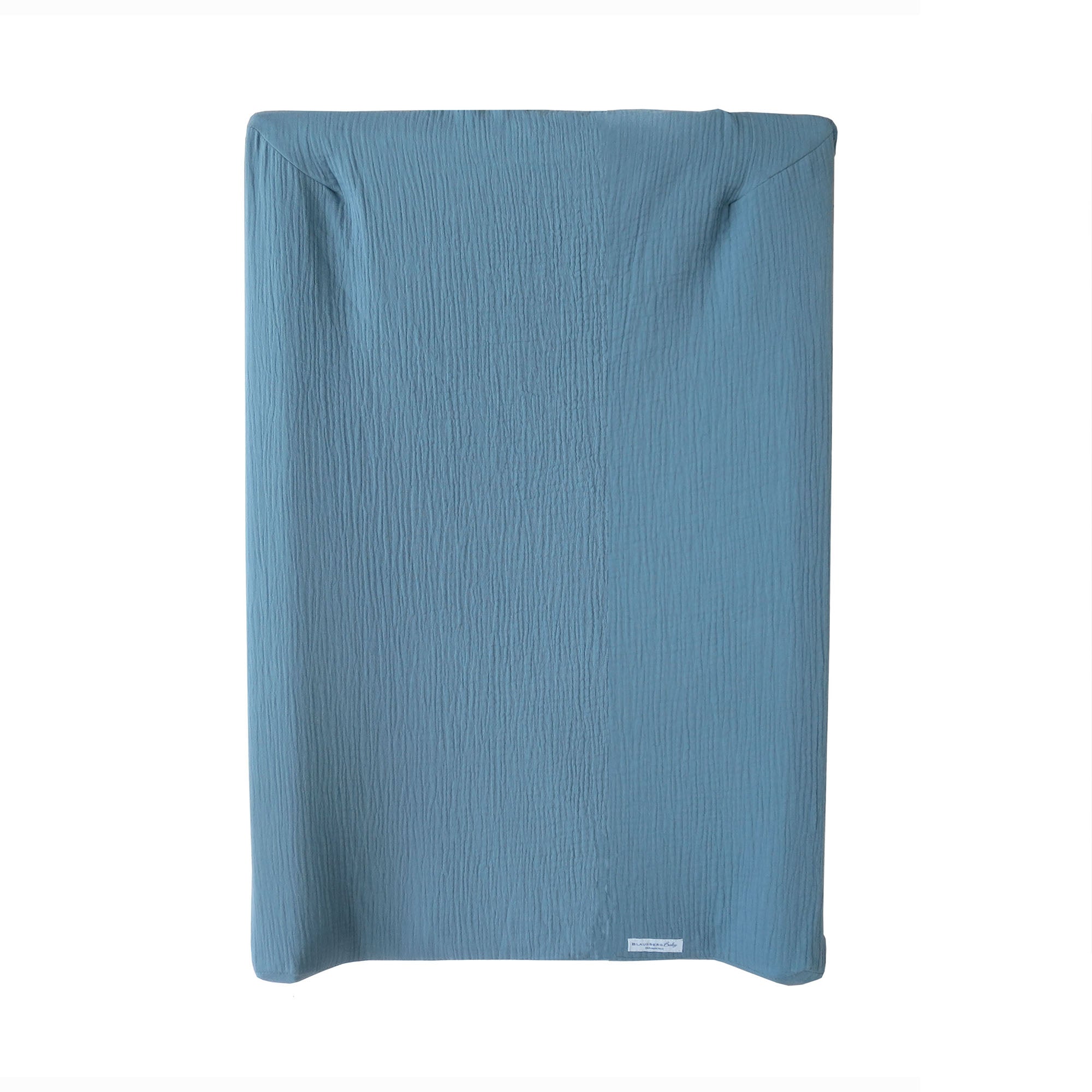 Musselin Bezug für Wickelauflage / Wickelunterlage Vädra von IKEA Kornblumenblau Blausberg Baby