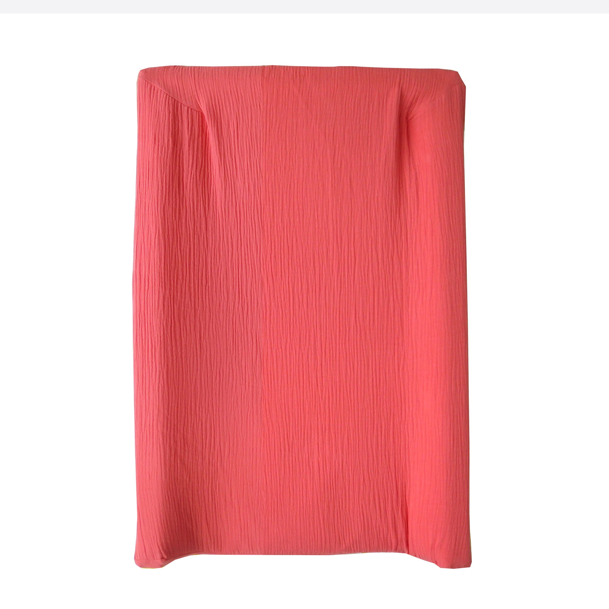 Musselin Bezug für Wickelauflage / Wickelunterlage Vädra von IKEA Korall Rot Blausberg Baby
