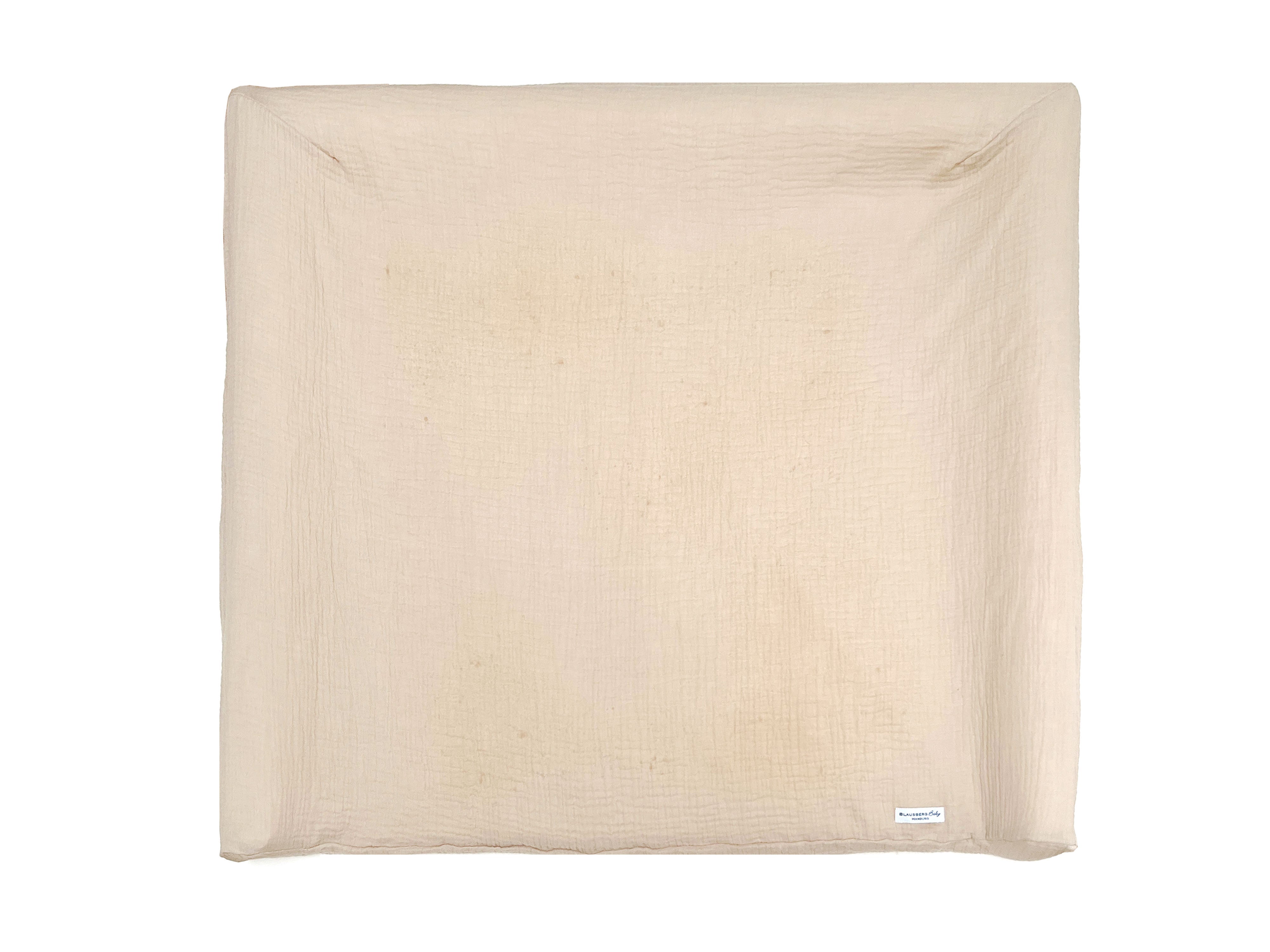 Musselin Bezug für Wickelauflage / Wickelunterlage Vädra 74x80 cm von IKEA Beige Kirsche Blausberg Baby
