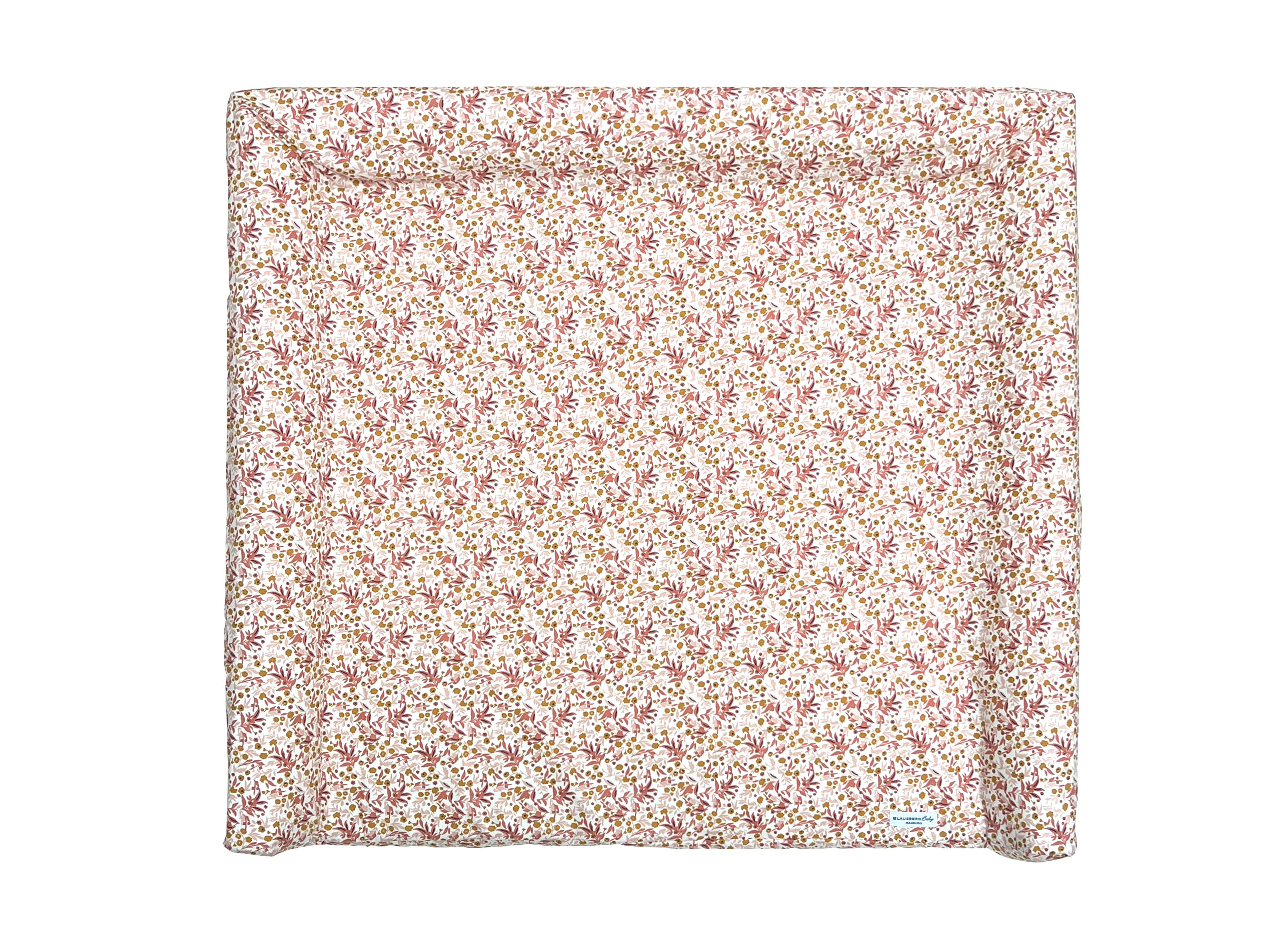 Bezug für Wickelauflage / Wickelunterlage Vädra 74x80 cm von IKEA Blumenwiese Rosa Beige Blausberg Baby