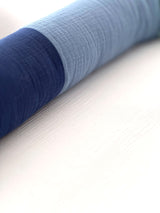 Bettschlange Musselin Regenbogen Pastell Blausberg Baby