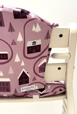 Sitzkissen Set für Hauck Alpha Weihnachten Schnee Blau (Kopie) Blausberg Baby