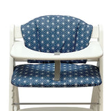 Sitzkissen Set ABWASCHBAR für Haucke Alpha Happy Star Blueberry Blau Blausberg Baby