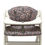 Sitzkissen Set für Haucke Alpha Taupe Rosa Blätter Blausberg Baby
