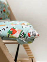 ABWASCHBAR Tripp Trapp Sitzkissen Junior Set Asia Comic Mint Blausberg Baby