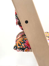 ABWASCHBAR Tripp Trapp Sitzkissen Junior Set Wilde Blumen Retro