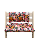 ABWASCHBAR Tripp Trapp Sitzkissen Junior Set Wilde Blumen Retro