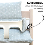 Abwaschbar Tripp Trapp Sitzkissen Happy Star Grün Blausberg Baby