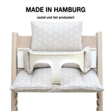 ABWASCHBAR Tripp Trapp Sitzkissen Happy Star Beige Blausberg Baby