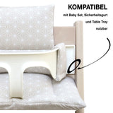 ABWASCHBAR Tripp Trapp Sitzkissen Happy Star Beige Blausberg Baby
