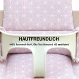 ABWASCHBAR Tripp Trapp Sitzkissen Happy Star Rosa Blausberg Baby