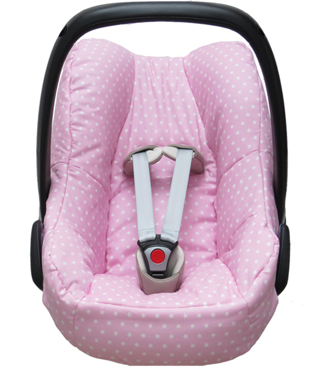 Maxi Cosi Pebble cover pink stars