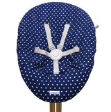 Bezug Nomi Babyschale von Evomove Blau Sterne Blausberg Baby