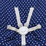 Bezug Nomi Babyschale von Evomove Blau Sterne Blausberg Baby