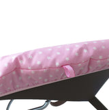 Bezug Nomi Babyschale von Evomove Rosa Sterne Blausberg Baby