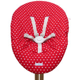 Bezug Nomi Babyschale von Evomove Rot Sterne Blausberg Baby