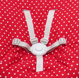 Bezug Nomi Babyschale von Evomove Rot Sterne Blausberg Baby