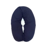Stillkissen-Bezug aus Musselin mit Nestbau-Funktion für Theraline Das Original (190cm x38 cm) - Dunkelblau Blausberg Baby