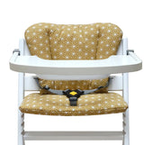 Timba Sitzkissen Set Happy Star Gelb für Safety 1st Hochstuhl Blausberg Baby