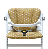 Timba Sitzkissen Set Happy Star Gelb für Safety 1st Hochstuhl Blausberg Baby