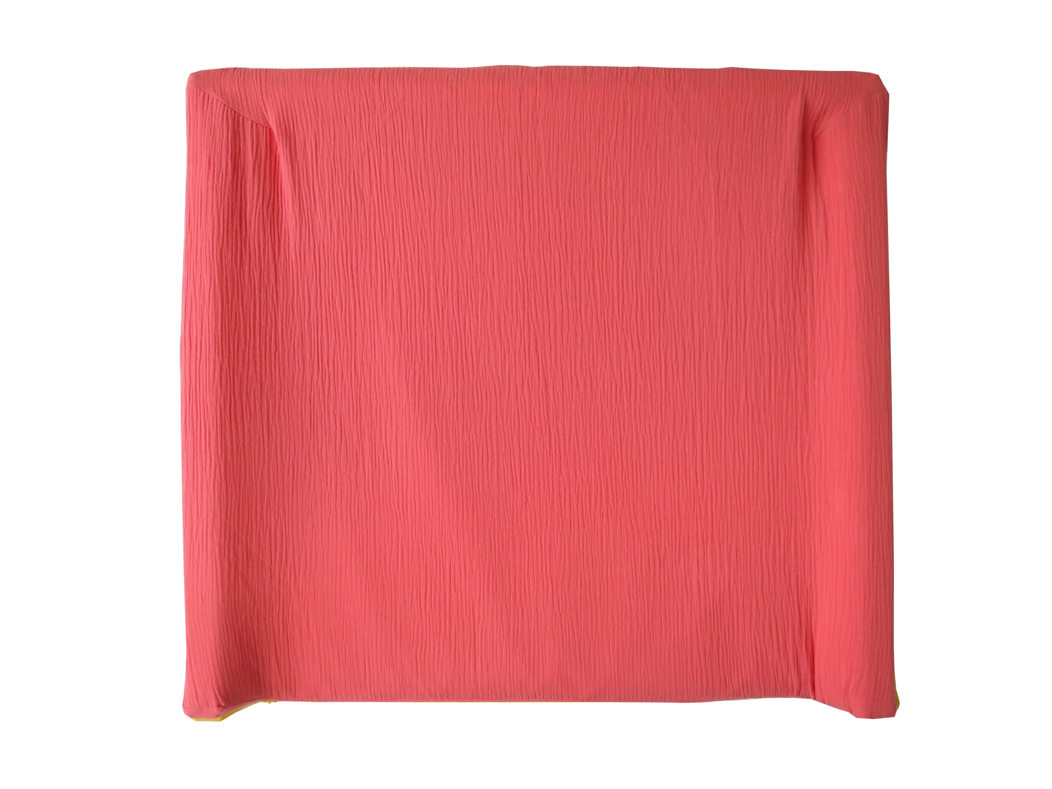 Musselin Bezug für Wickelauflage / Wickelunterlage Vädra 74x80 cm von IKEA Korall Rot Blausberg Baby