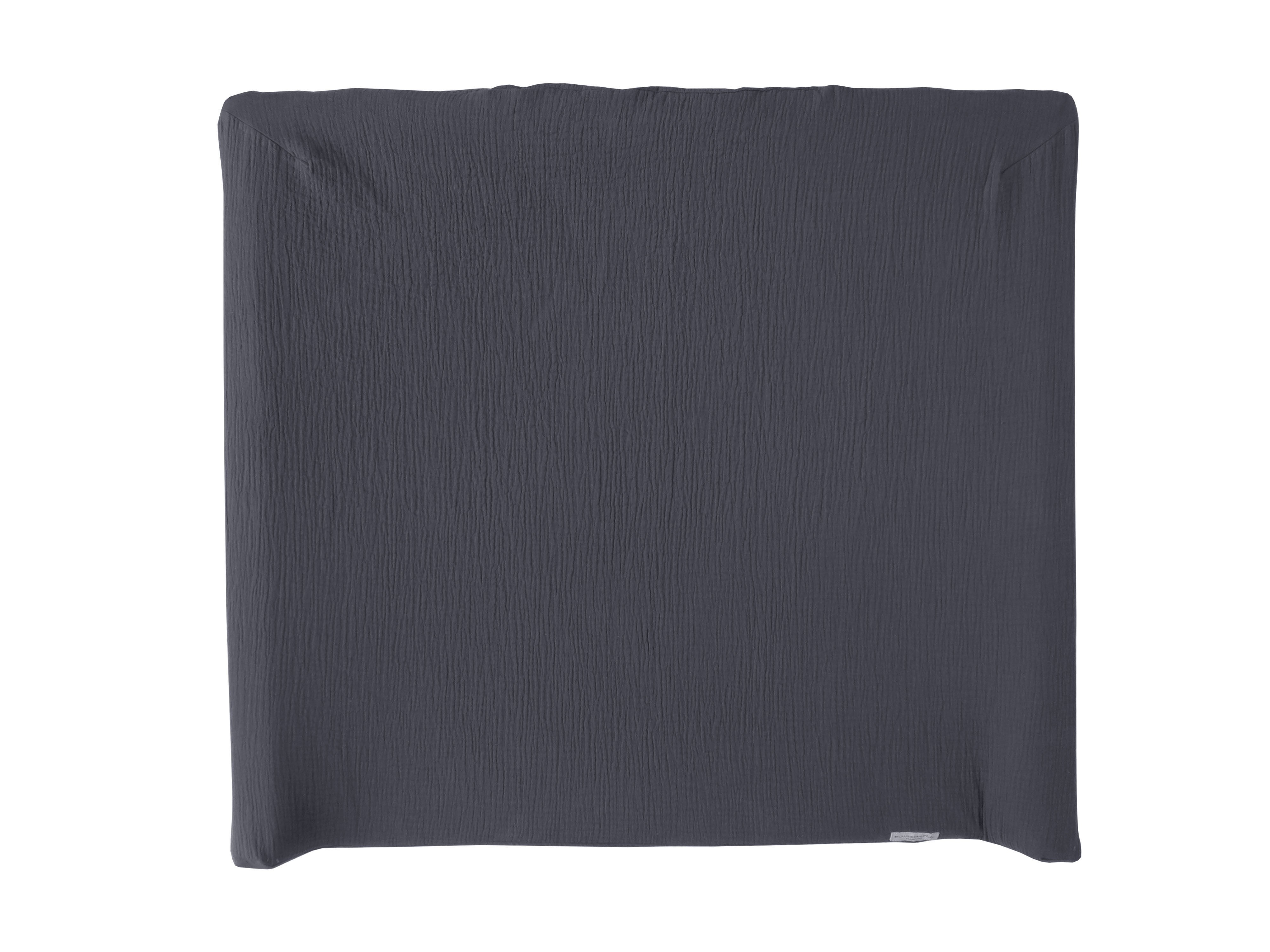 Musselin Bezug für Wickelauflage / Wickelunterlage Vädra 74x80 cm von IKEA Dunkelgrau Blausberg Baby
