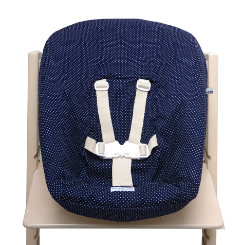 stokke newborn set bezug Tripp Trapp Newborn Bezug Blau Pünktchen (für Modell vor 2019) – Blausberg Baby