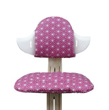ABWASCHBAR Nomi Sitzkissen Set Happy Star Cranberry Pink Blausberg Baby