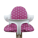 ABWASCHBAR Nomi Sitzkissen Set Happy Star Cranberry Pink Blausberg Baby