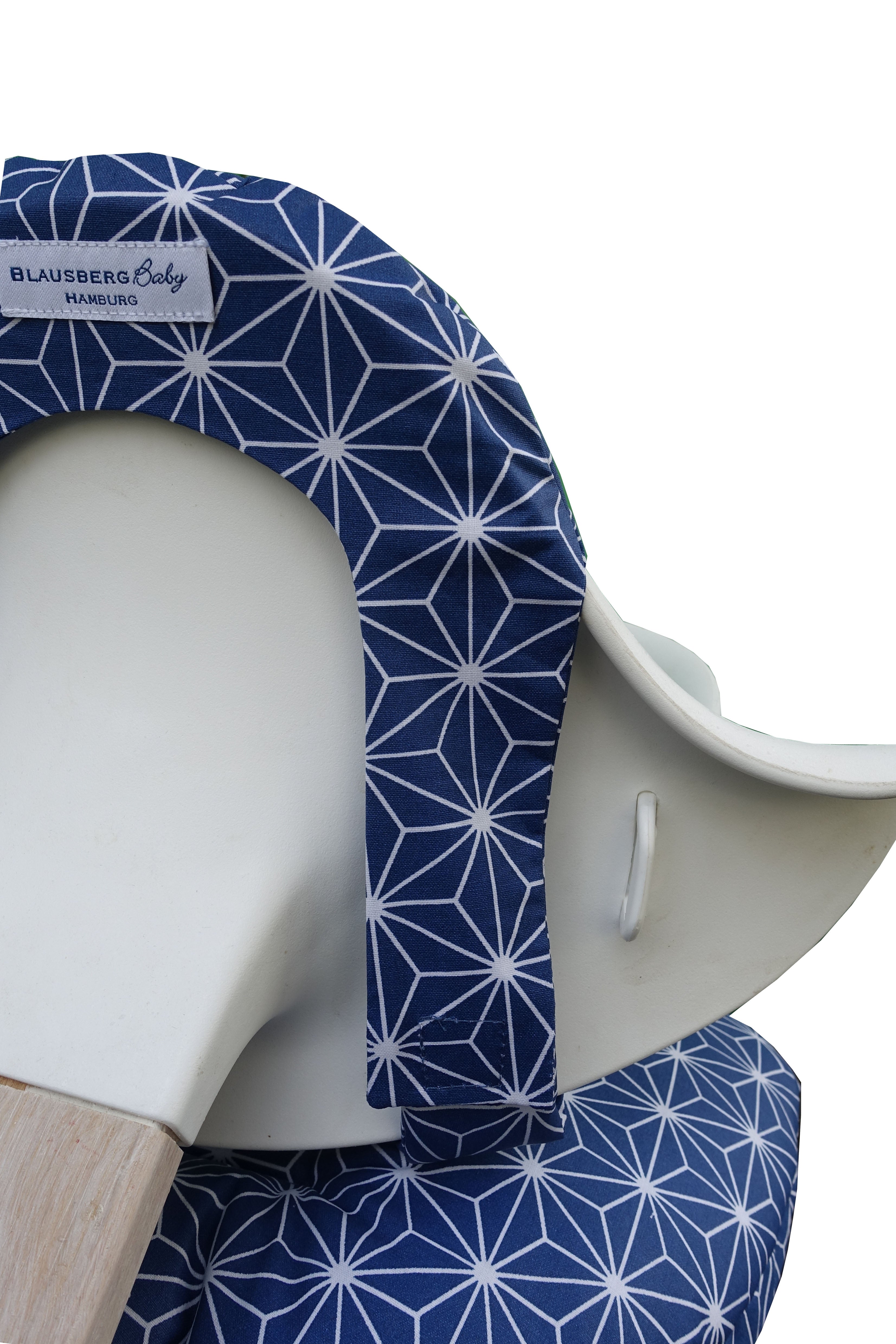 Nomi Sitzkissen Set Happy Star Blueberry Blau Blausberg Baby
