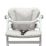 ABWASCHBAR Timba Sitzkissen Set Happy Star Beige für Safety 1st Hochstuhl Blausberg Baby