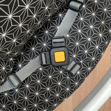 ABWASCHBAR Timba Sitzkissen Set Happy Star Schwarz für Safety 1st Hochstuhl Blausberg Baby