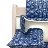 Abwaschbar Tripp Trapp Sitzkissen Happy Star Blueberry Blau Blausberg Baby