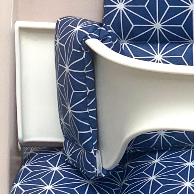 Tripp Trapp Sitzkissen Set Happy Star Blueberry Blau Blausberg Baby