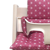 Tripp Trapp Sitzkissen Set Happy Star Cranberry Rot Blausberg Baby