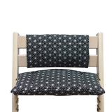 ABWASCHBAR Tripp Trapp Sitzkissen Junior Set Happy Star Schwarz Blausberg Baby