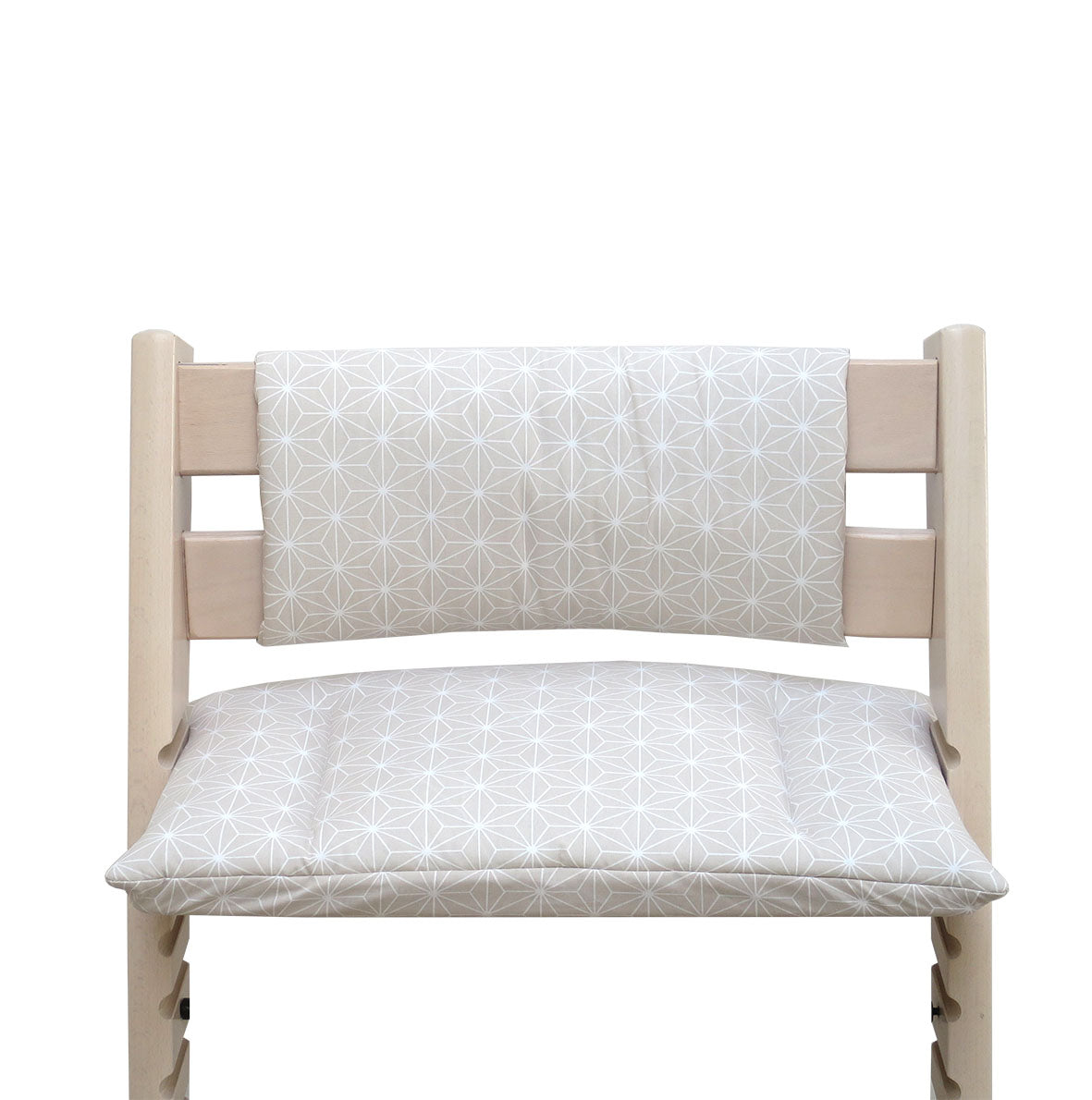 ABWASCHBAR Tripp Trapp Sitzkissen Junior Set Happy Star Beige Blausberg Baby