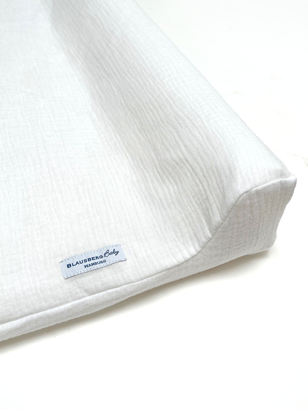 Muslin cover for changing mat / changing pad Vädra 74x80 cm from IKEA White