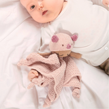 Ricorumi Häkelset Baby Blankies Rosa Schweinchen Rico