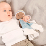 Häkelset Ricorumi Baby Blankies Pastel Rainbow Rico