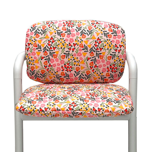 Sitzkissen Set ABWASCHBAR Happy Flower Pink für Lemo von Cybex Blausberg Baby